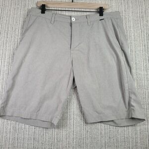 Travis Mathew Shorts Mens‎ Medium Gray Lightweight Casual Golf Summer Chino